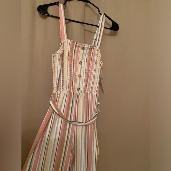 No Boundaries Striped Jumpsuit - Picture 4 of 4